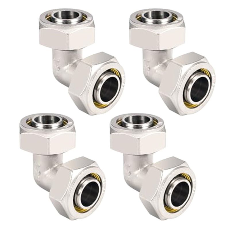 Compression Fitting Brass - Conexiones de tubería de aire DTA4,