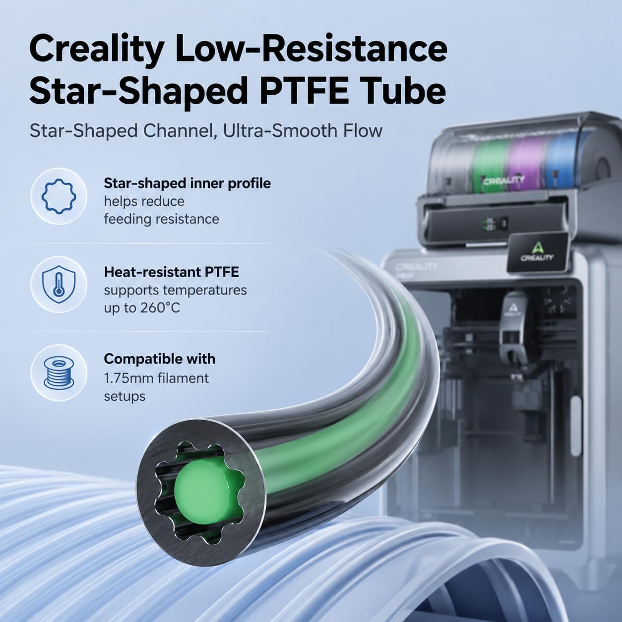 Tubo de PTFE oficial de Creali - Ptfe Tape Thread reseña y precio