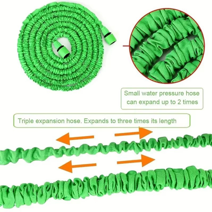 Manguera de Jardín Extensible  - Flexible Hose Braided reseña y precio