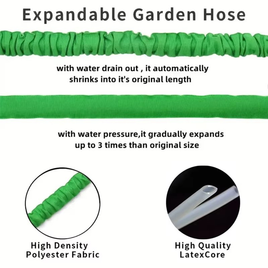 Manguera de Jardín Extensible  - Flexible Hose Braided reseña y precio