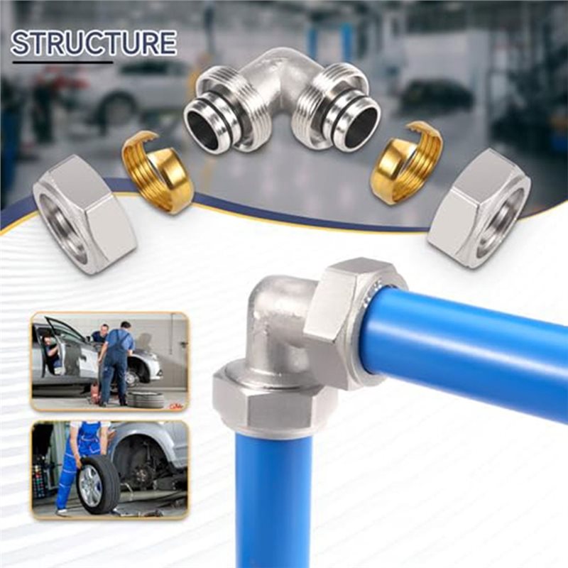 Conexiones de tubería de aire  - Compression Fitting Brass reseña y precio