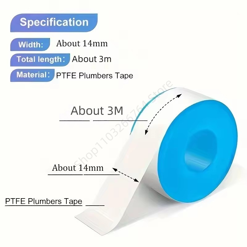 Cinta de PTFE para tuberías de - Ptfe Tape Thread reseña y precio