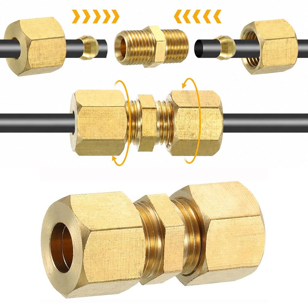 Conector de compresión de lató - Compression Fitting Brass reseña y precio