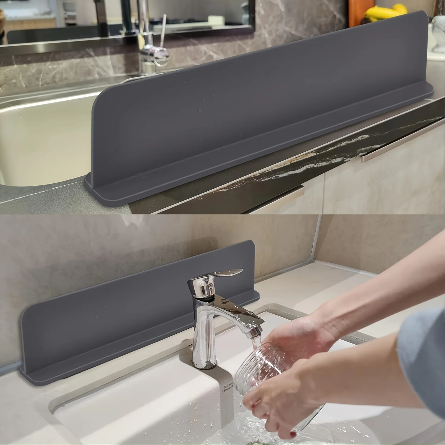 Deflector de fregadero de sili - Silicone Tap Washer reseña y precio