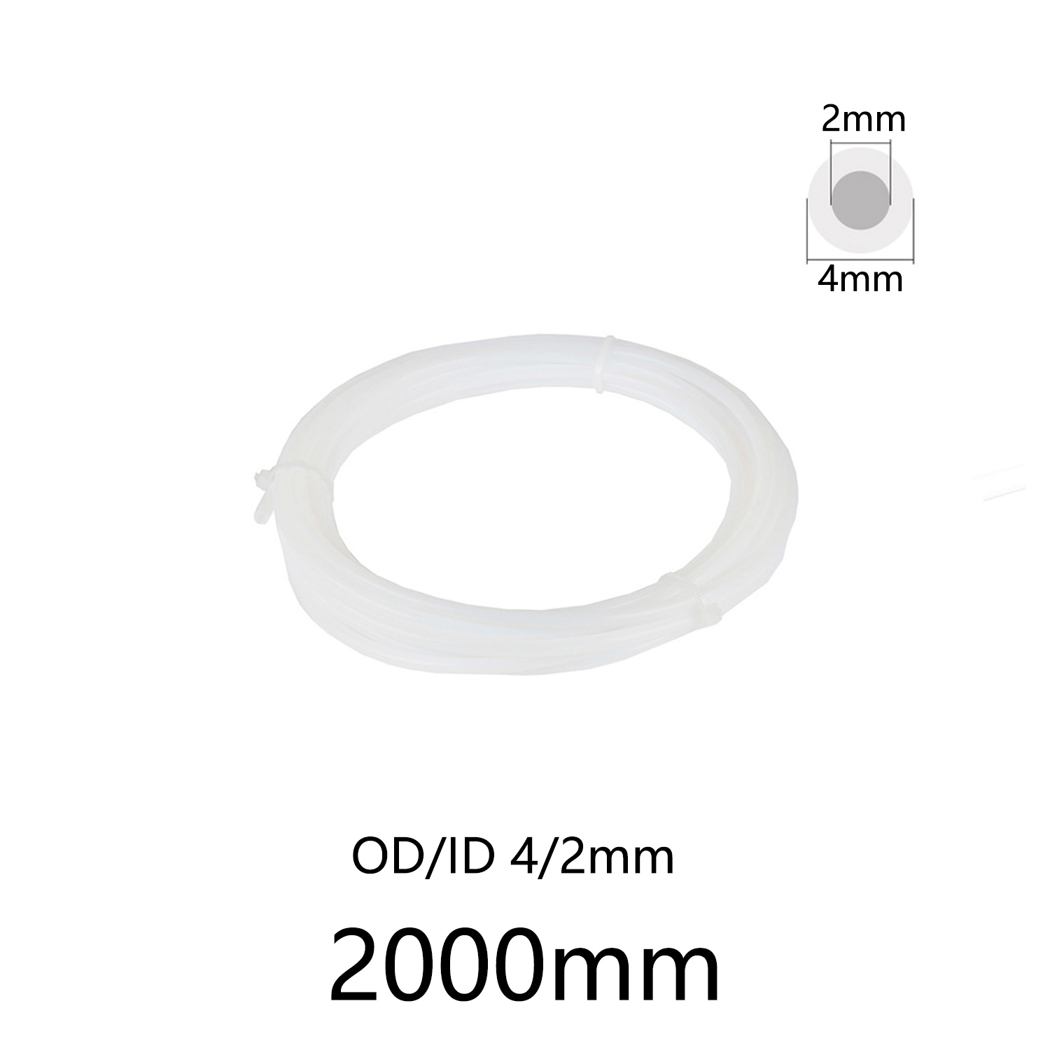 1 tubo de PTFE de 4 mm de diám - Ptfe Tape Thread reseña y precio