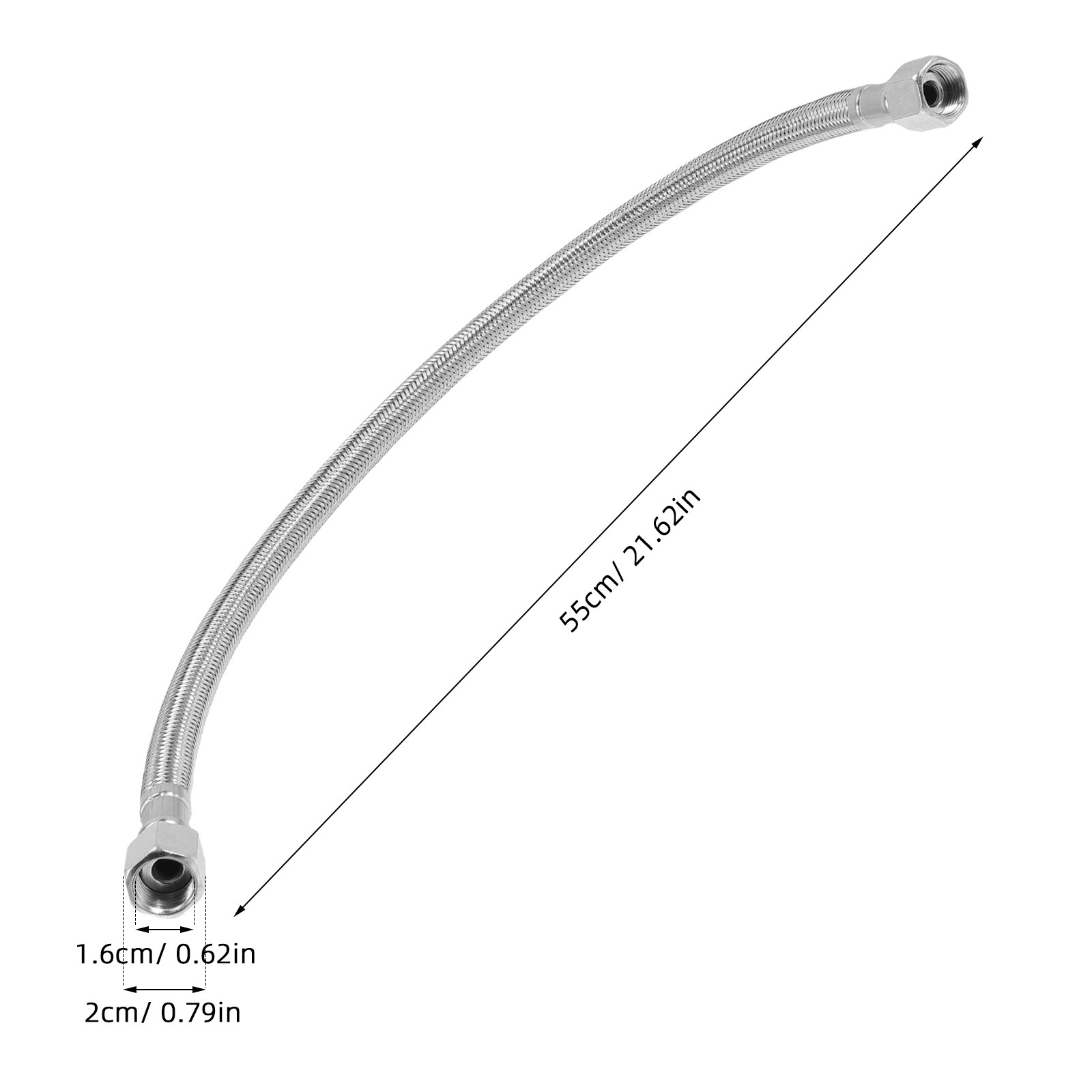 Manguera de compresor de aire  - Flexible Hose Braided reseña y precio