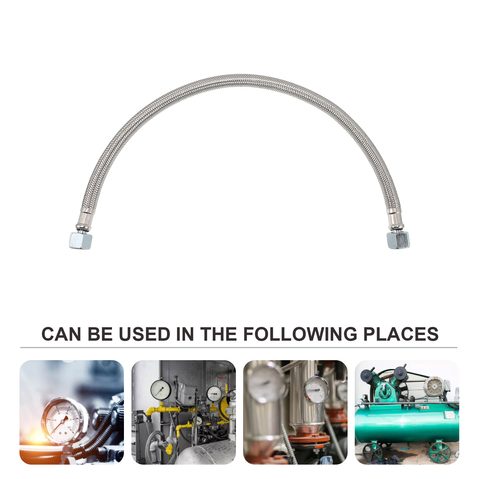 Manguera de compresor de aire  - Flexible Hose Braided reseña y precio