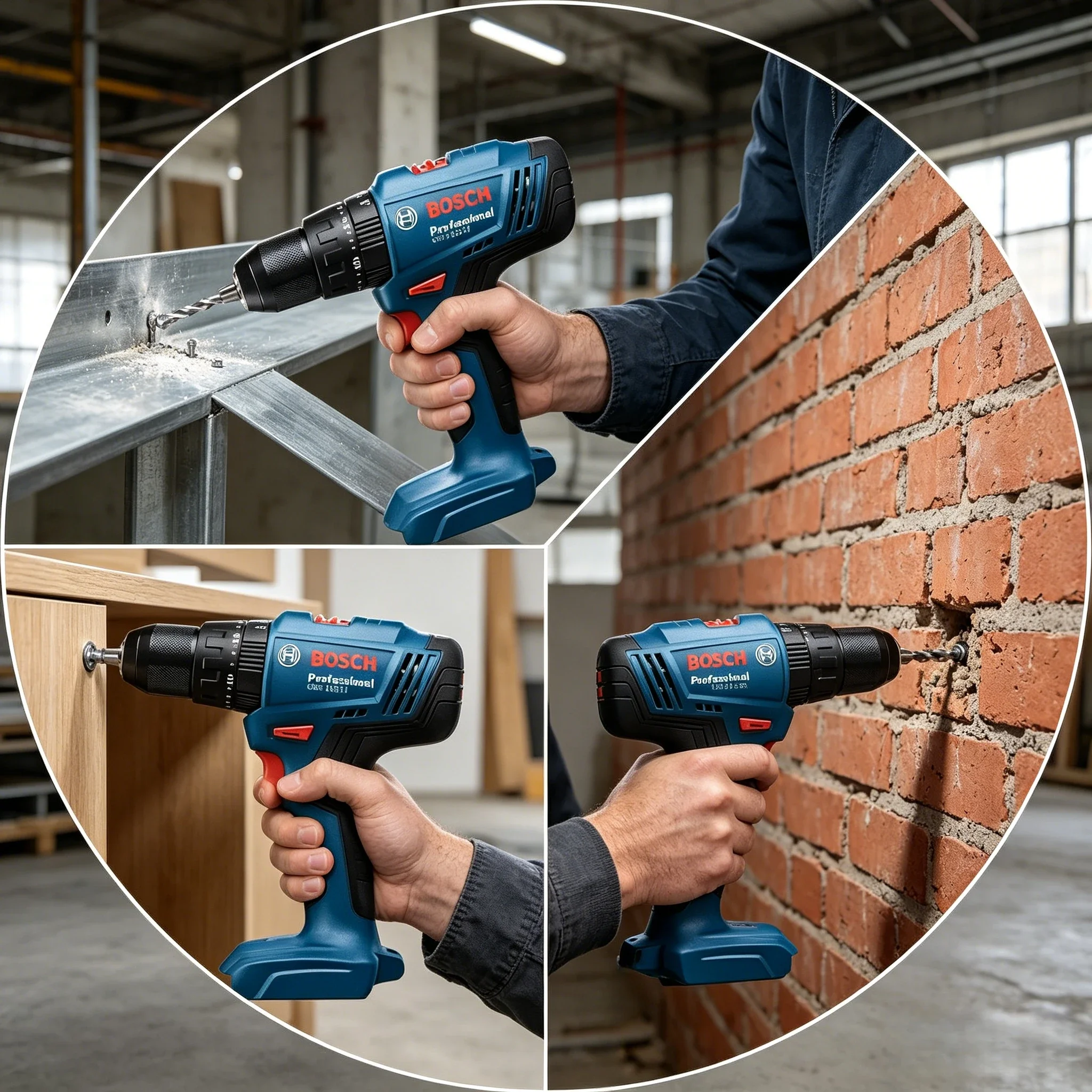 Taladro de impacto profesional - Bosch Drill Gsb 18V reseña y precio